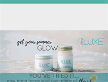 Tablet Screenshot of isleofluxe.com